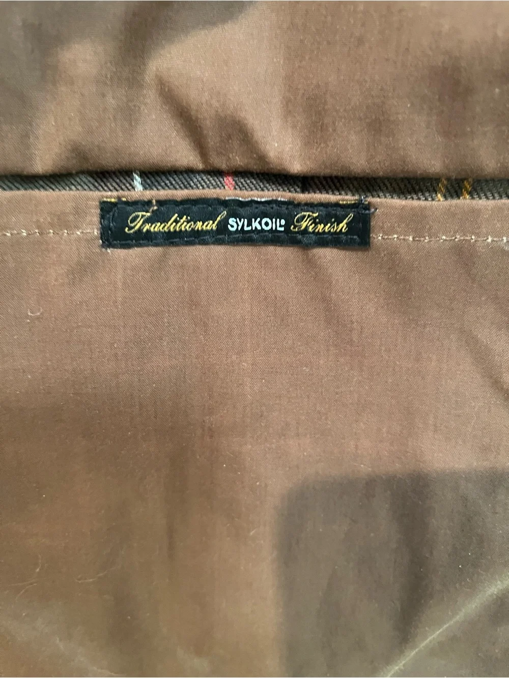 Barbour Ashby Brown Waxed Field Jacket with Black Corduroy Collar